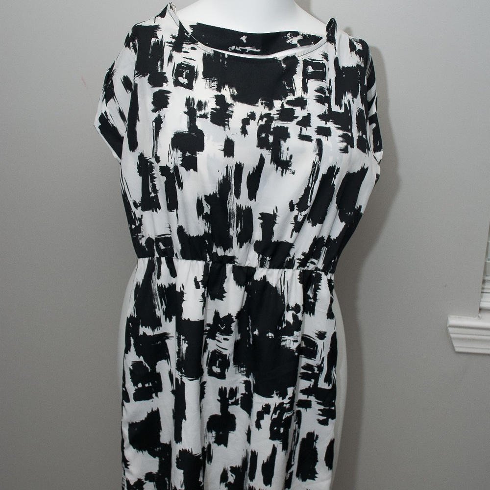 Black and White Dress